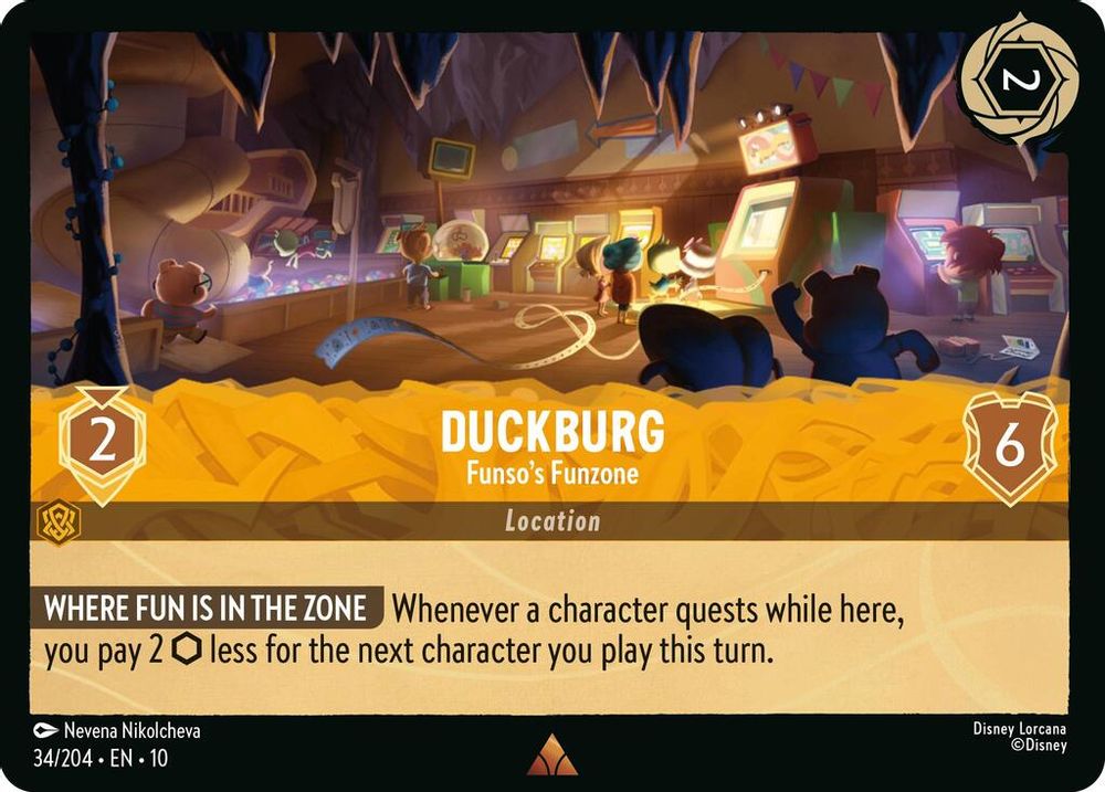 Duckburg - Funso's Funzone card
