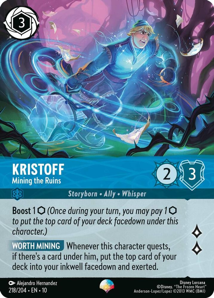 Kristoff - Mining the Ruins (Epic) card