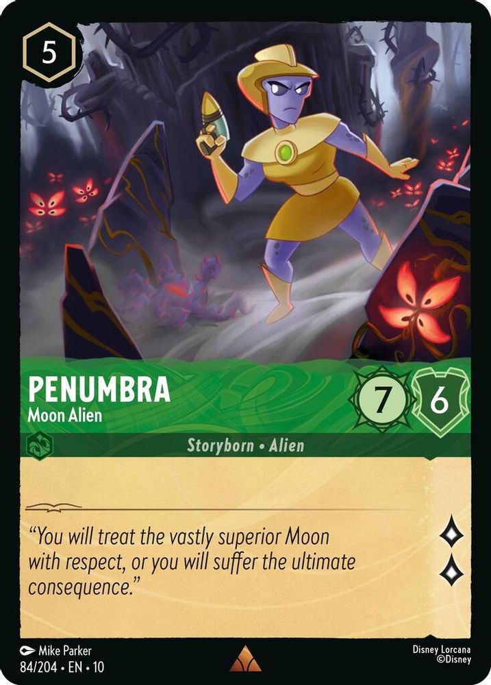 Penumbra - Moon Alien card