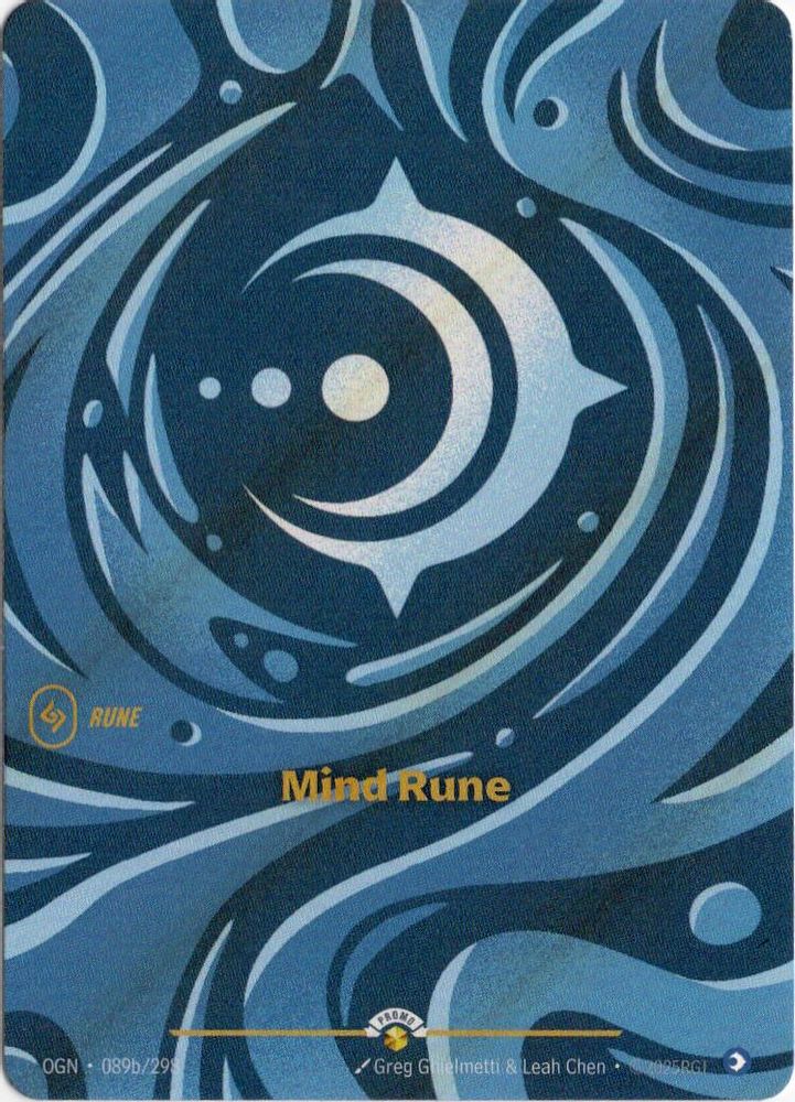 Mind Rune card