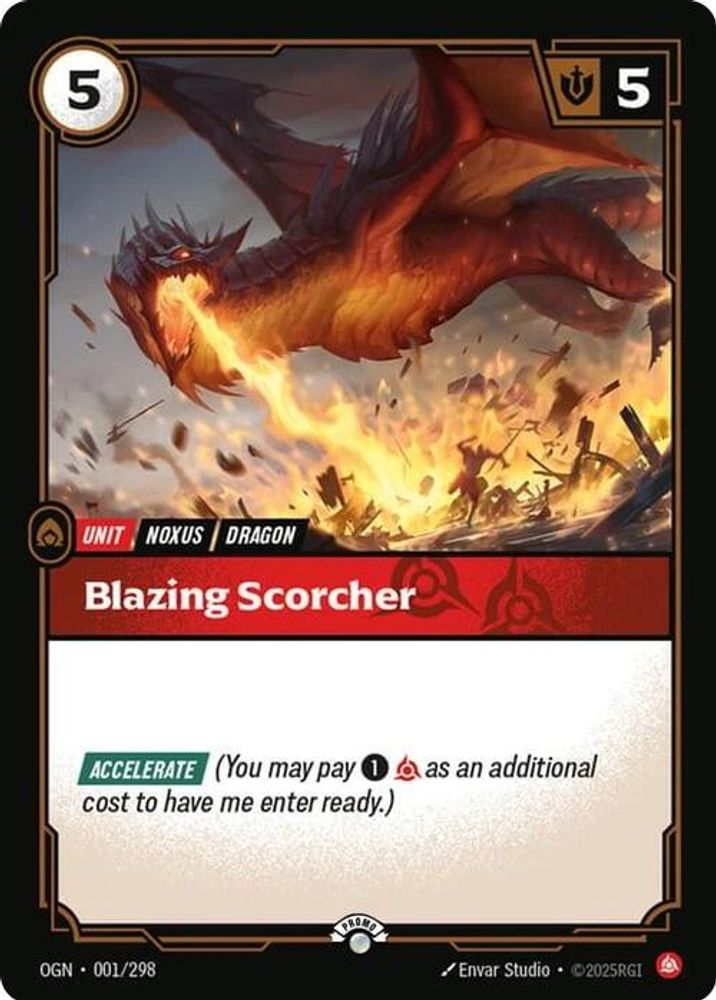 Blazing Scorcher card