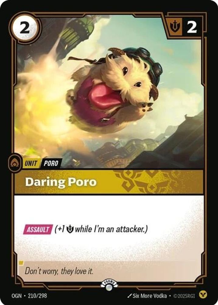 Daring Poro card