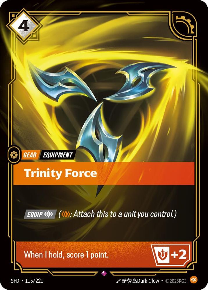 Trinity Force card