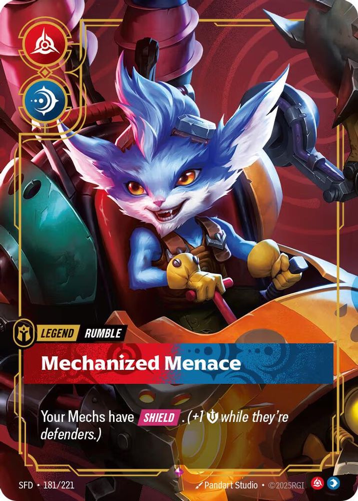 Rumble - Mechanized Menace card