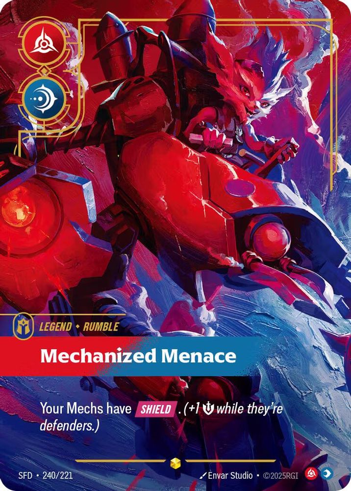 Rumble - Mechanized Menace (Overnumbered) card