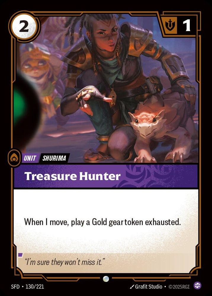 Treasure Hunter card