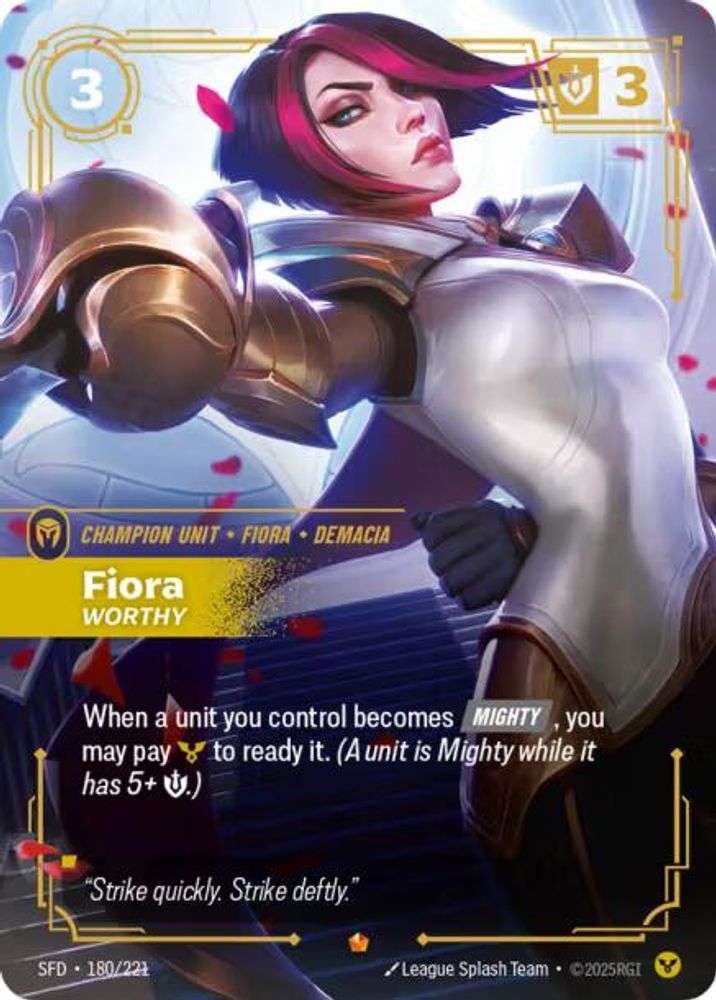 Fiora - Worthy card