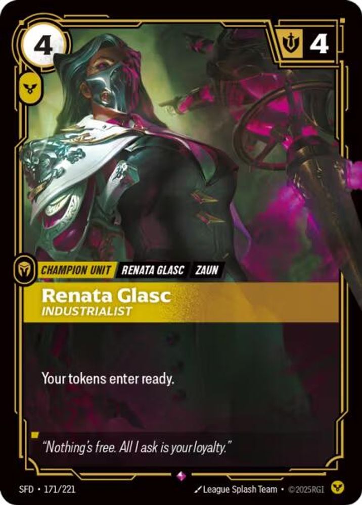 Renata Glasc - Industrialist card