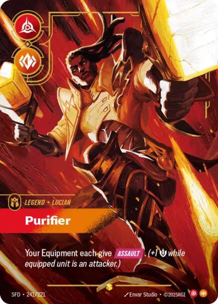 Lucian - Purifier (Overnumbered) card