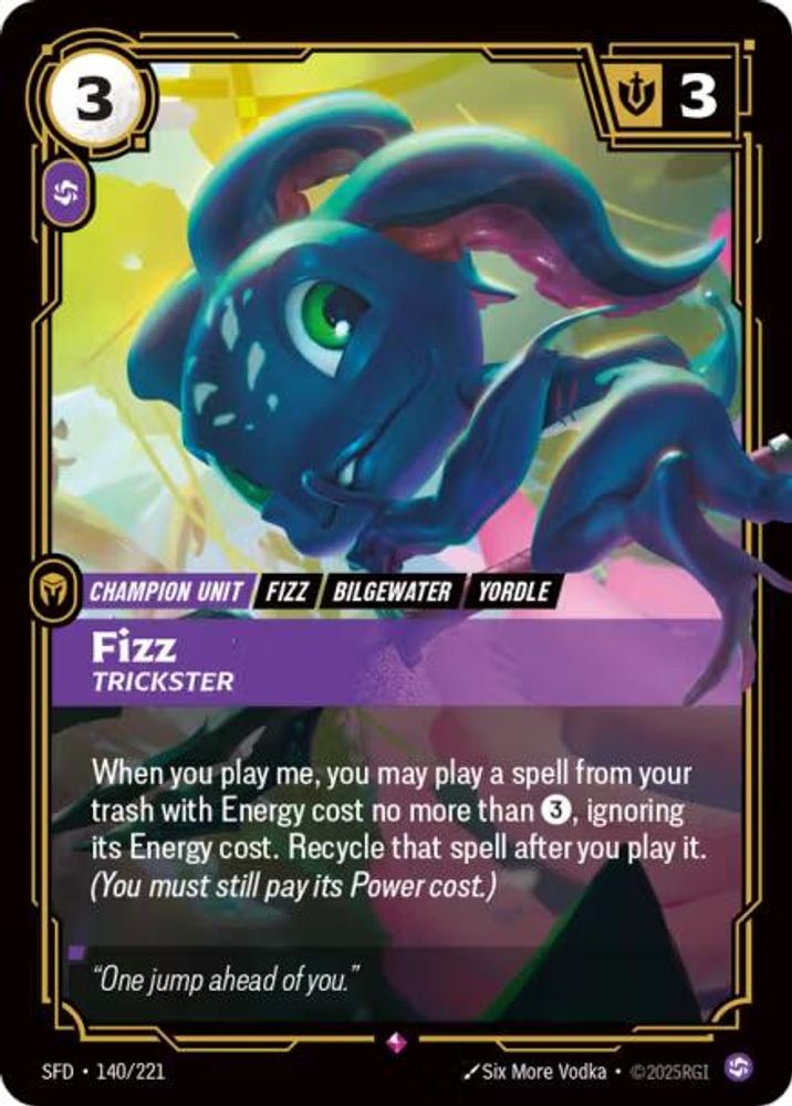 Fizz - Trickster card