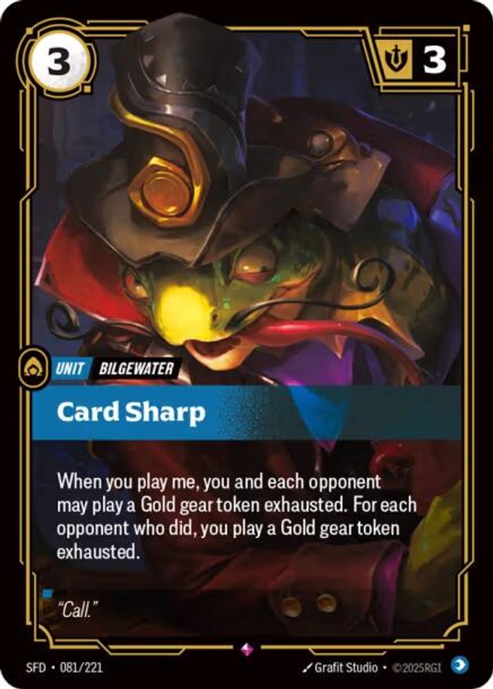 Card Sharp card
