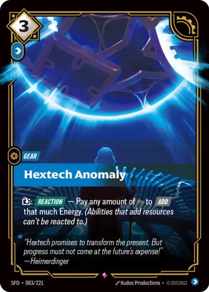Hextech Anomaly card