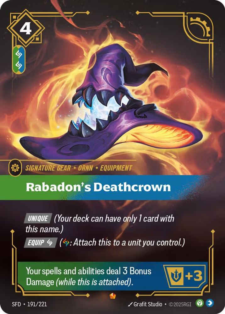Rabadon's Deathcrown card