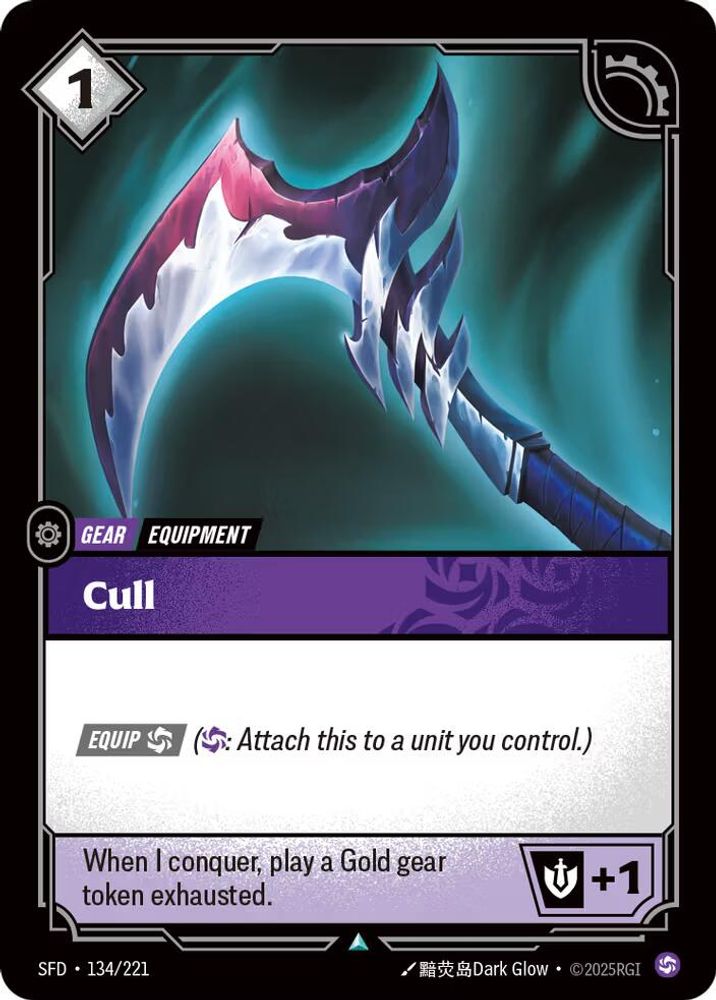 Cull card