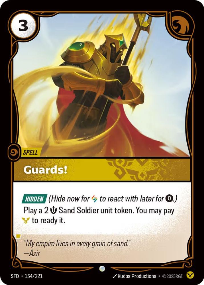 Guards! card