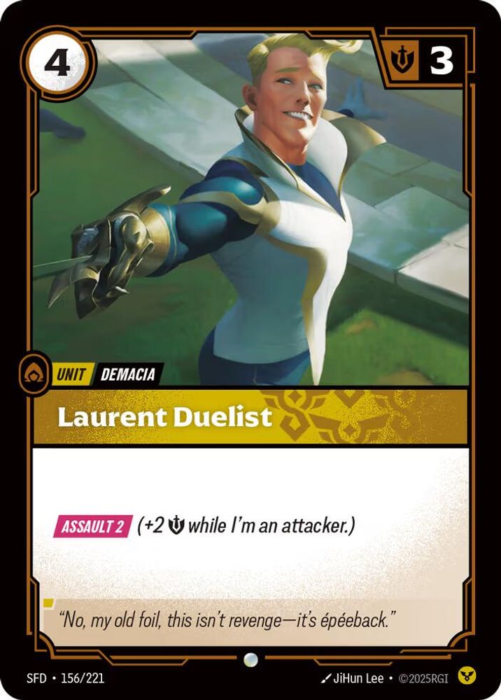 Laurent Duelist card