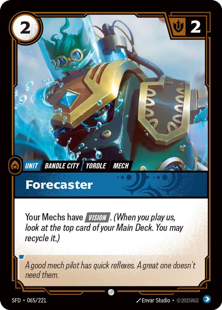 Forecaster card