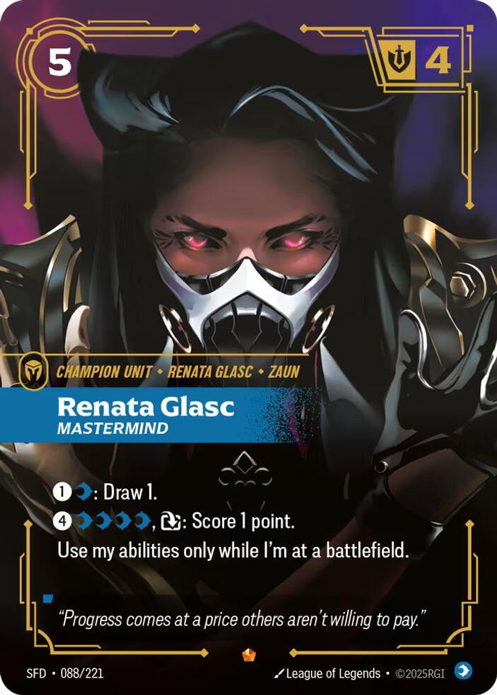 Renata Glasc - Mastermind card