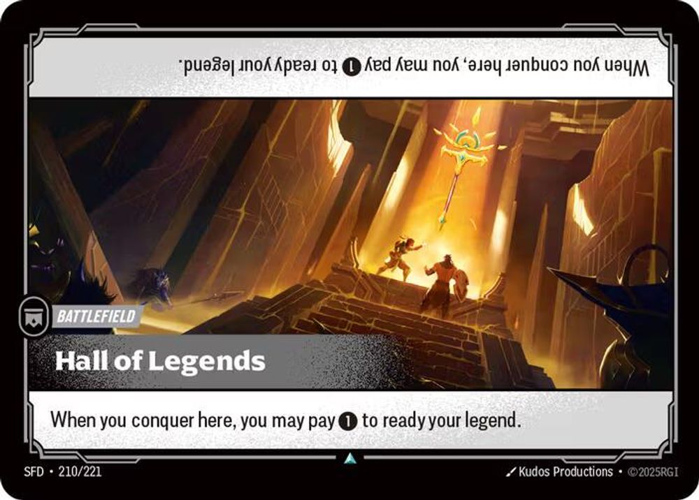 Hall of Legends card