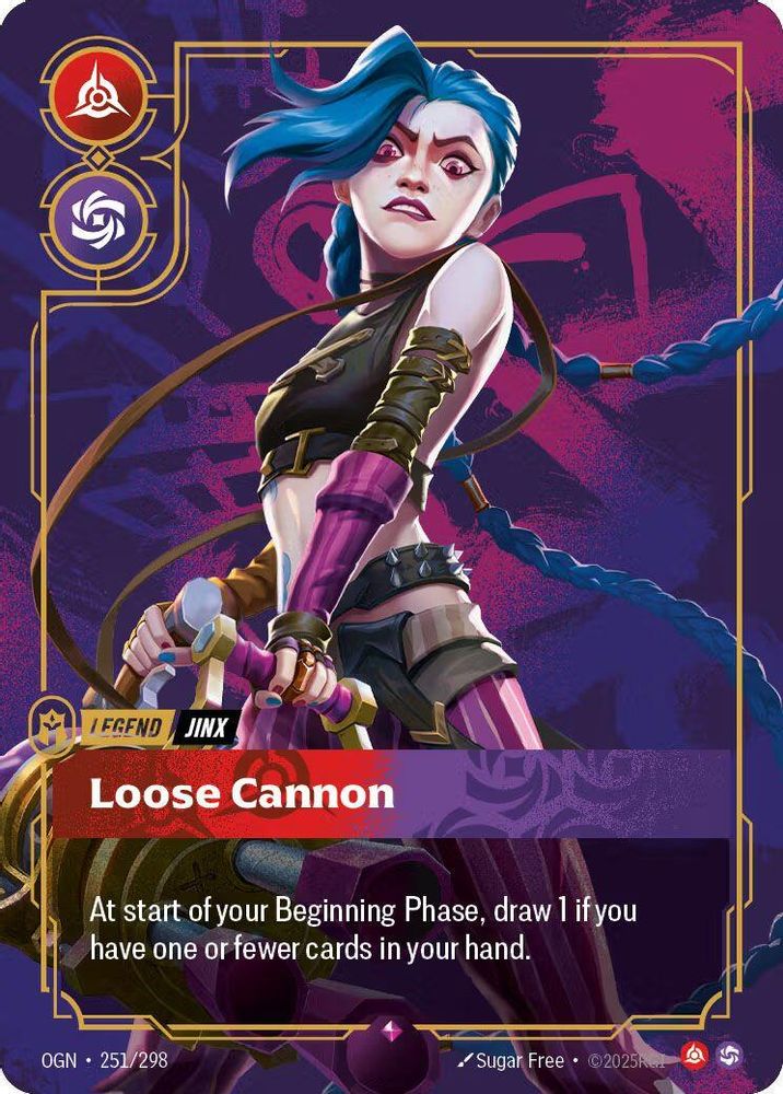 Jinx - Loose Cannon (Metal) card