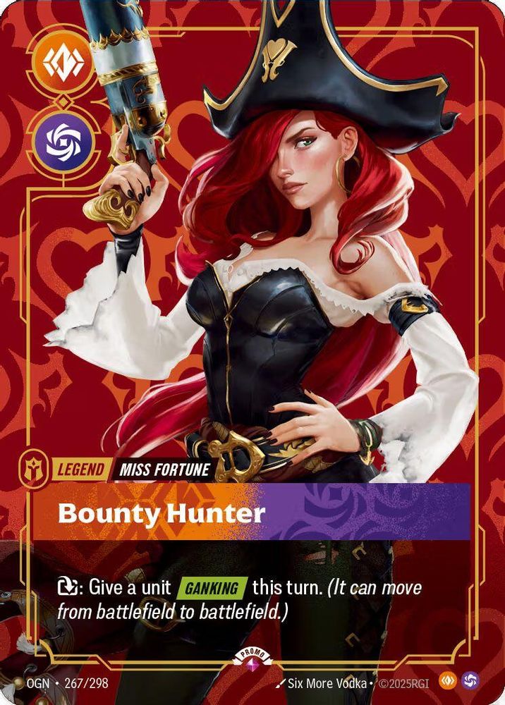 Miss Fortune - Bounty Hunter (Metal) card