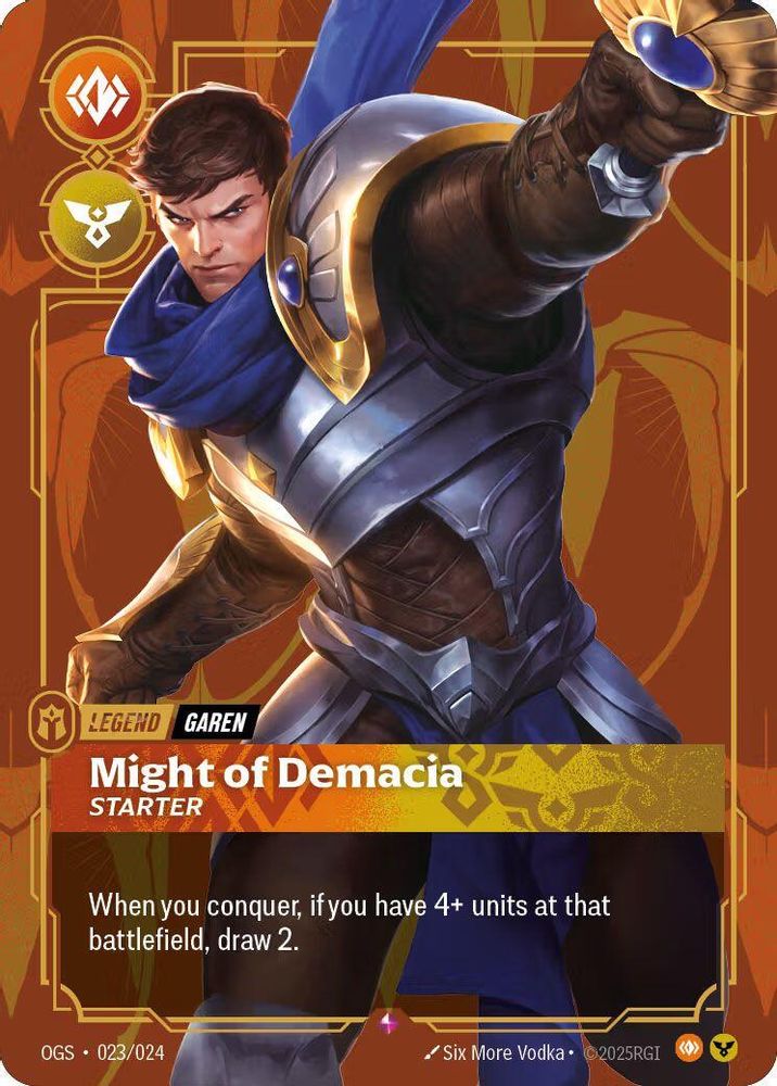 Garen - Might of Demacia (Metal) card
