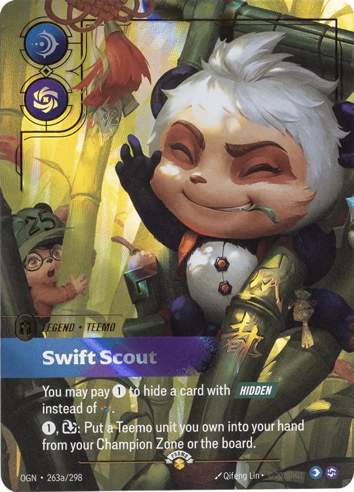 Teemo - Swift Scout (Alternate Art) card