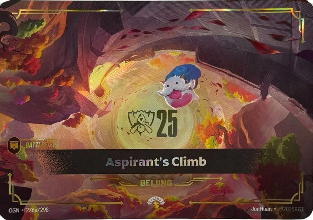 Aspirant's Climb card