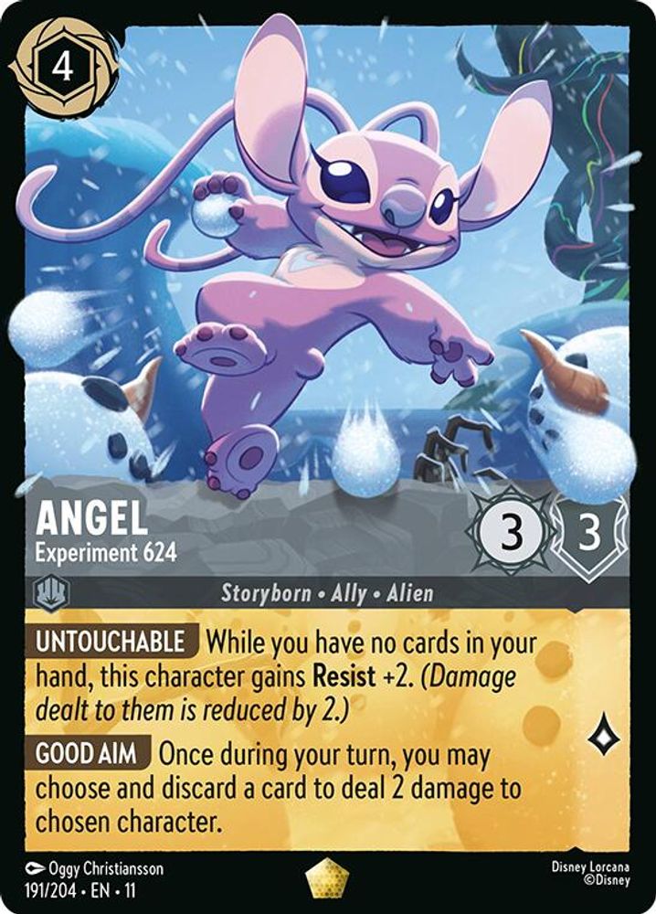 Angel - Experiment 624 card