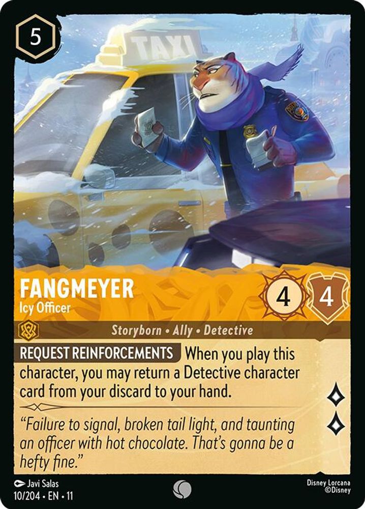 Fangmeyer - Icy Officer card