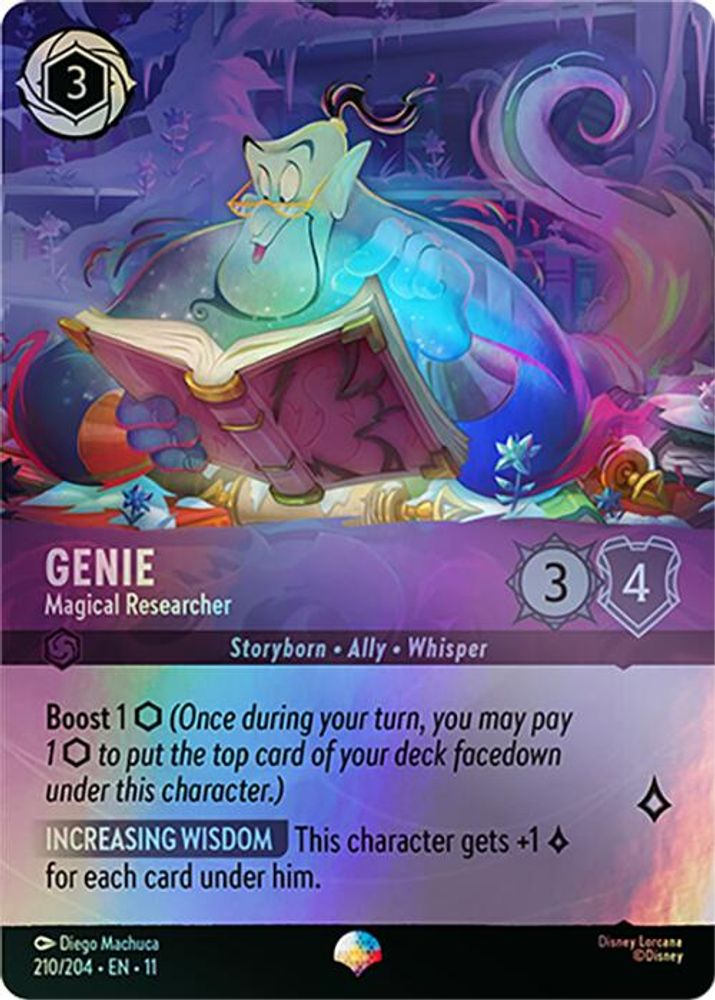 Genie - Magical Researcher (Epic) card