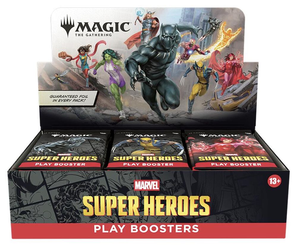 Magic the Gathering: Marvel Super Heroes: Play Booster Box (Presale - Expected Release Date June 26th, 2026)