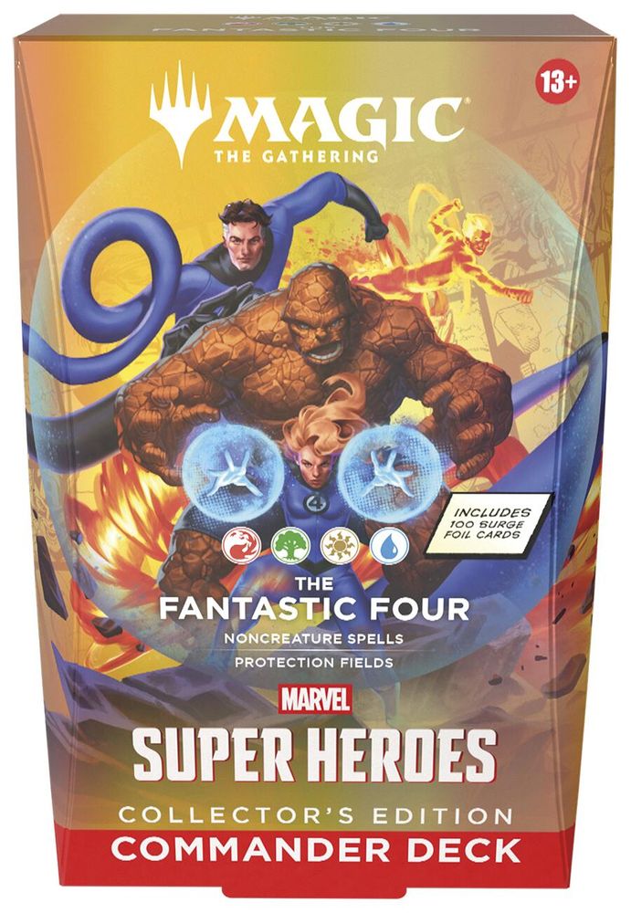 Marvel Super Heroes Fantastic Four Collector's Edition Commander Deck