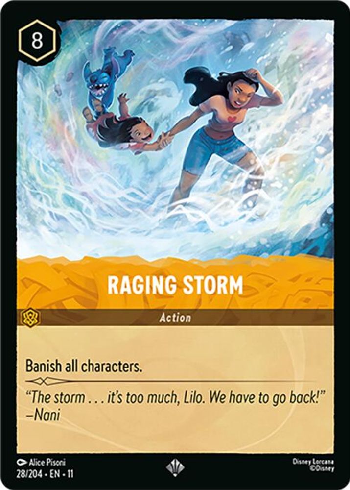 Raging Storm card