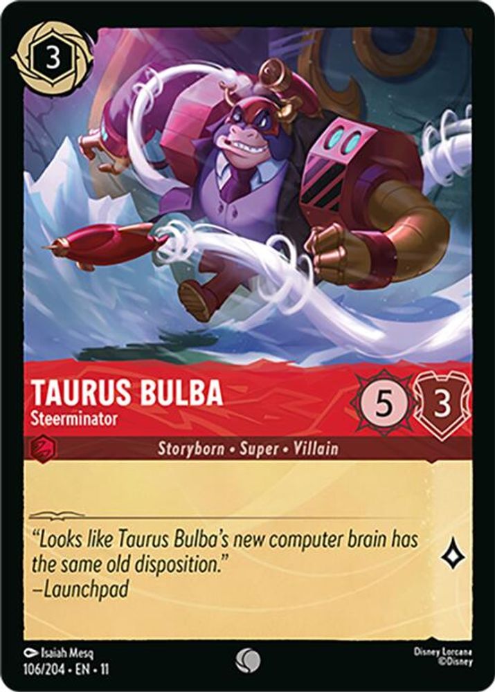 Taurus Bulba - Steerminator card