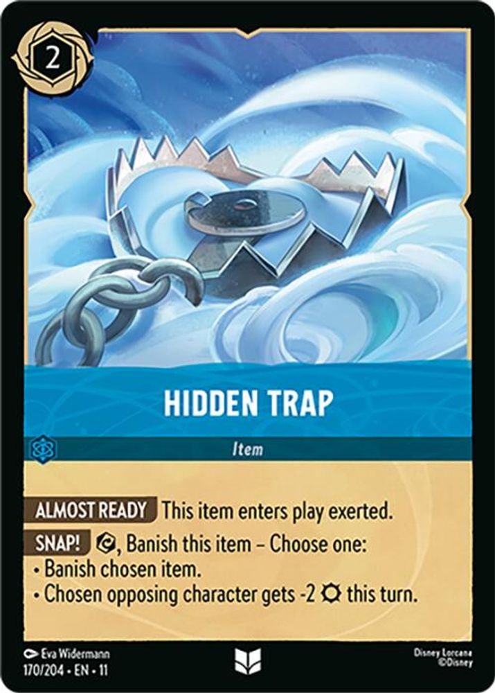 Hidden Trap card