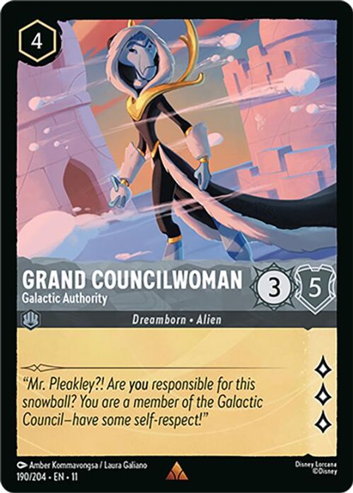 Grand Councilwoman - Galactic Authority card