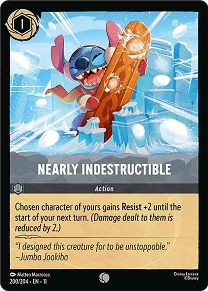 Nearly Indestructible card