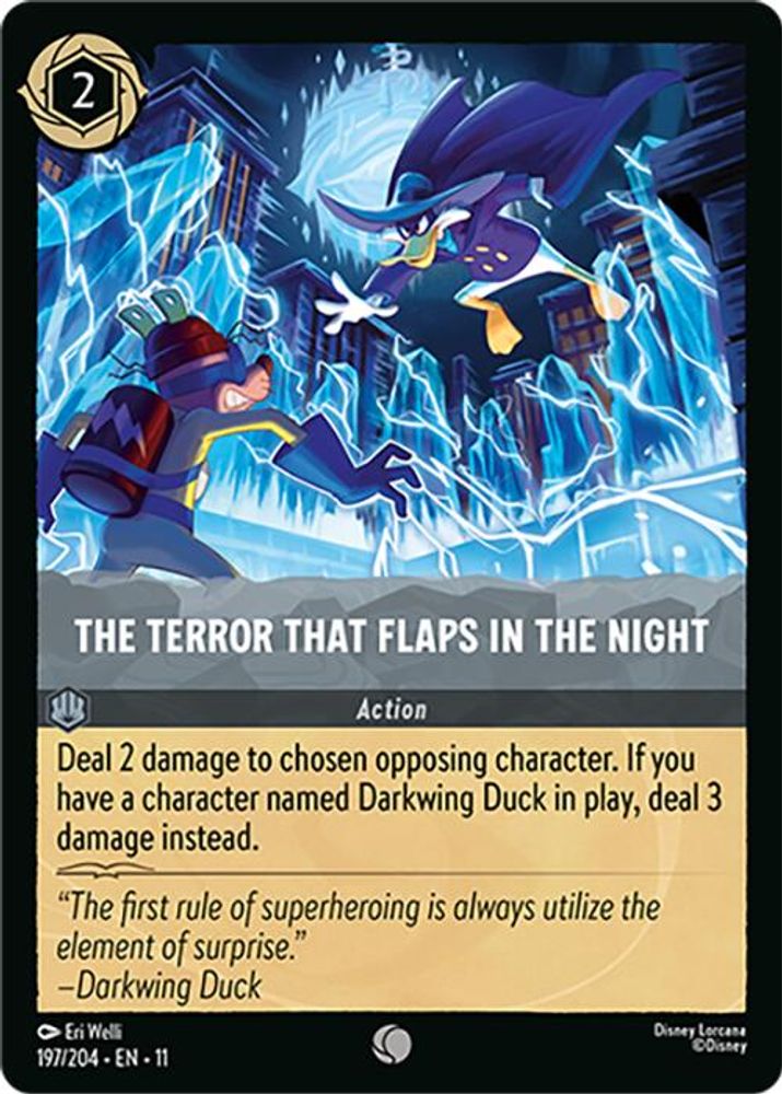 The Terror That Flaps in the Night card