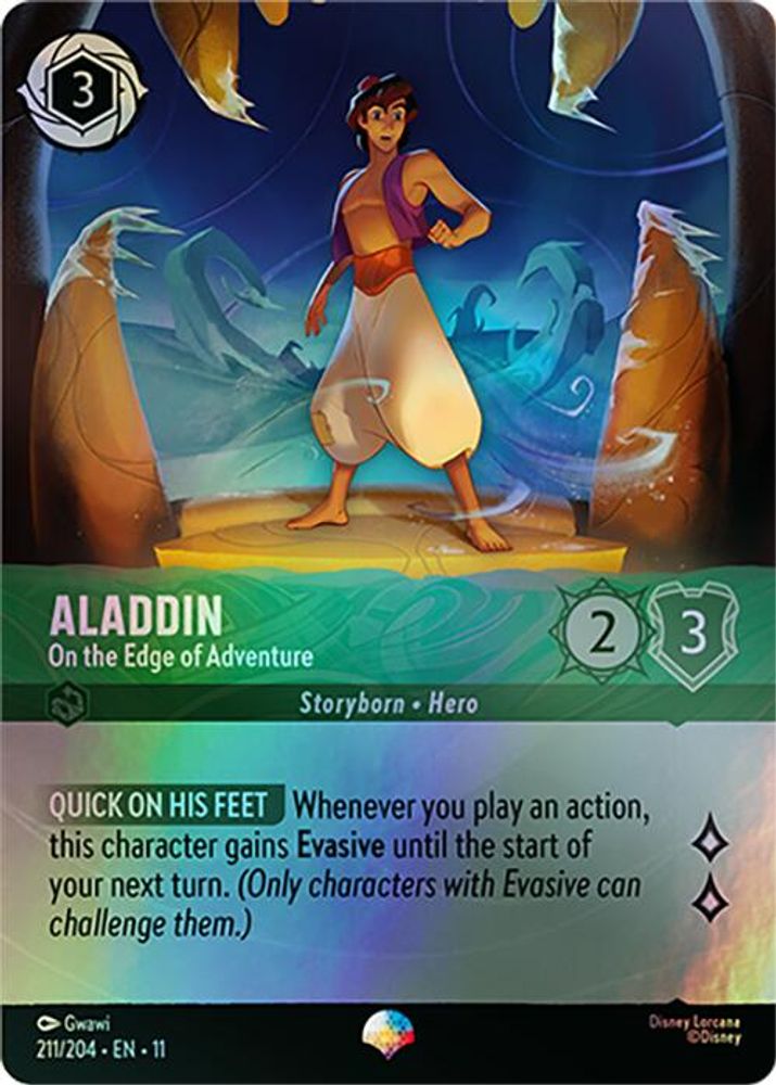 Aladdin - On the Edge of Adventure (Epic) card