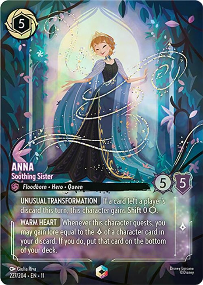 Anna - Soothing Sister (Enchanted) card