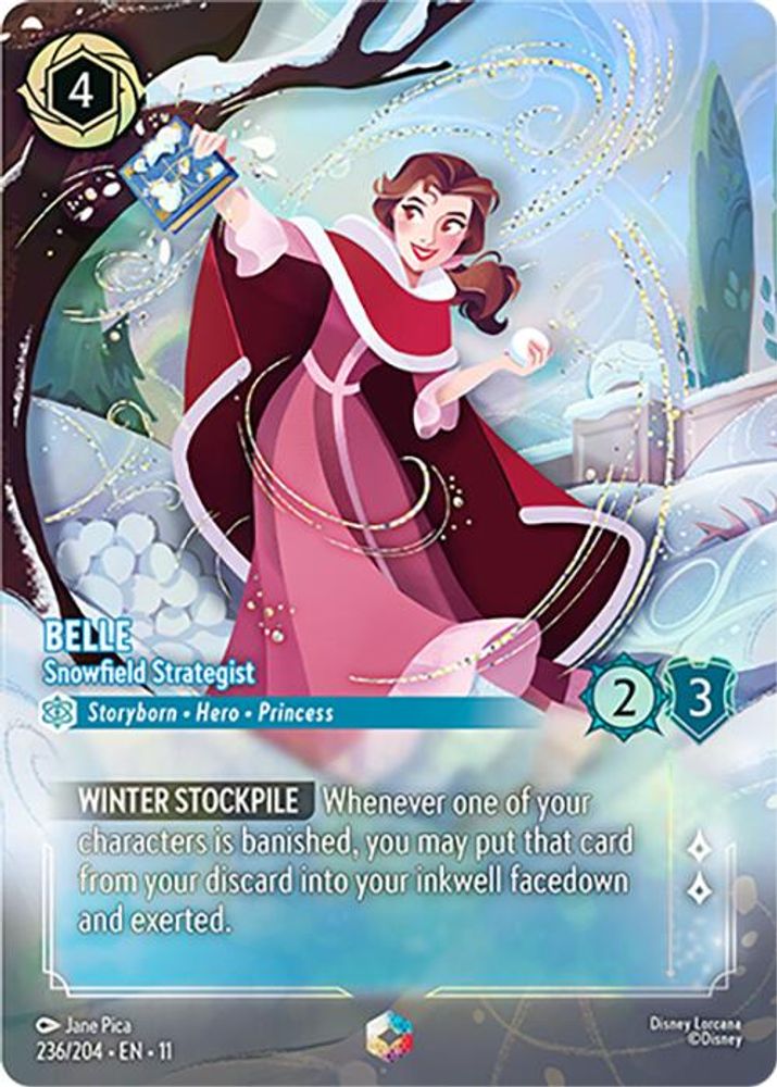 Belle - Snowfield Strategist (Enchanted) card