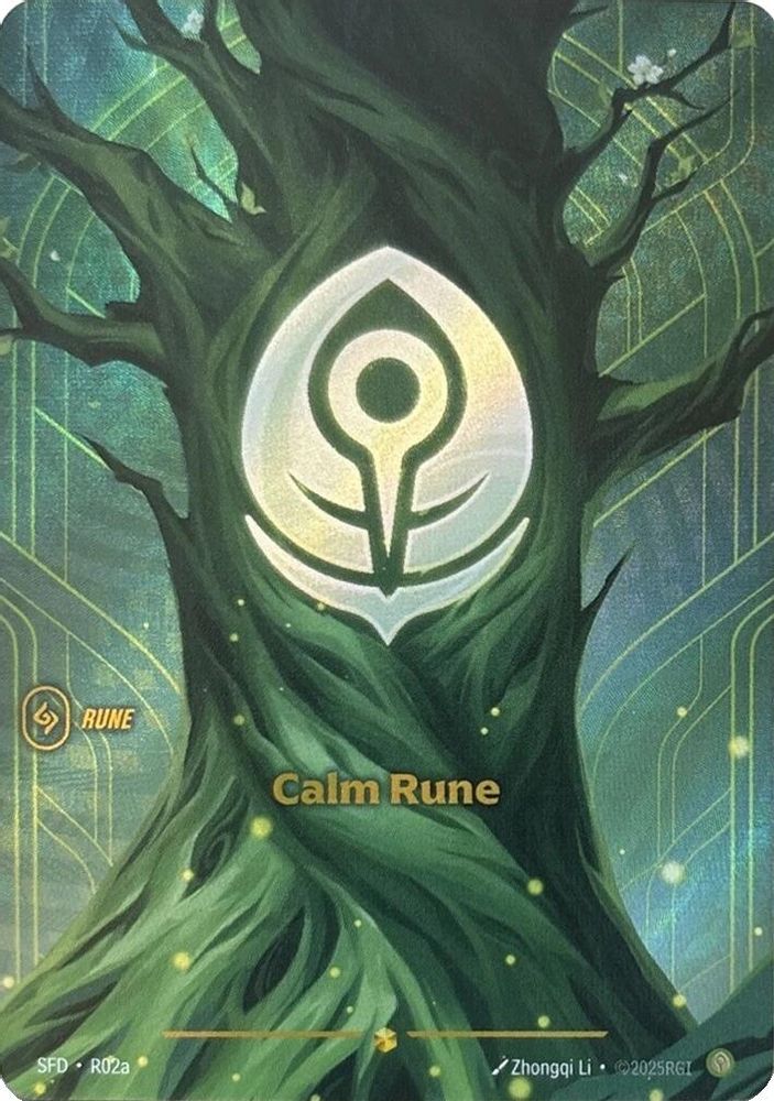 Calm Rune (Alternate Art) card