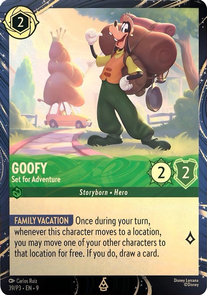 Goofy - Set for Adventure card