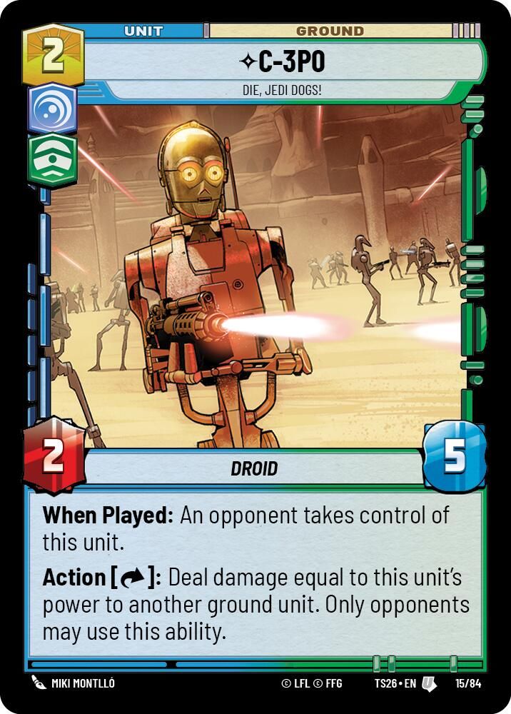 C-3P0 - Die, Jedi Dogs!