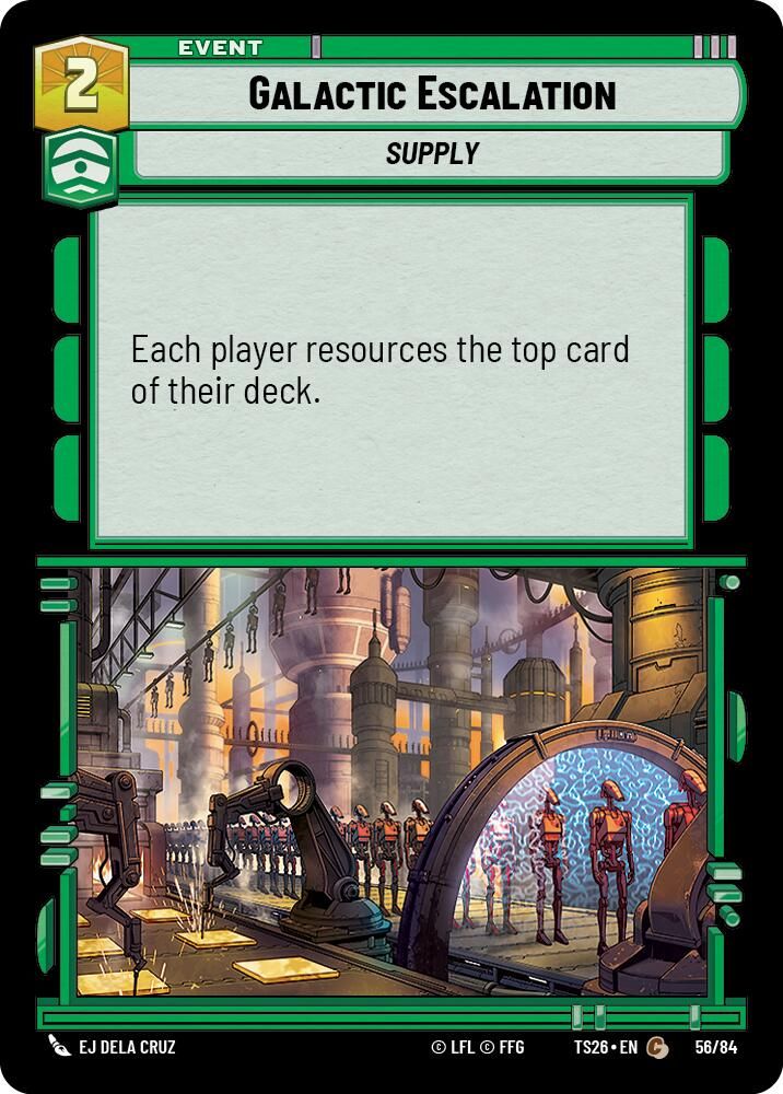 Galactic Escalation
