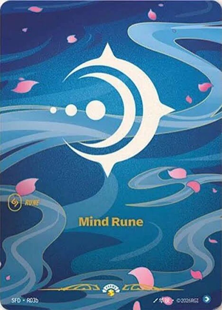 Mind Rune (R03b) card