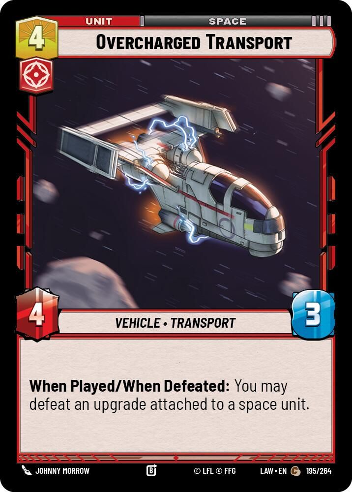 Overcharged Transport