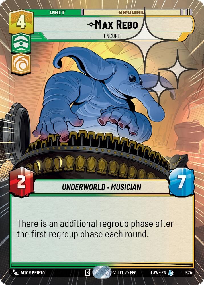 Max Rebo - Encore! (Hyperspace Foil)
