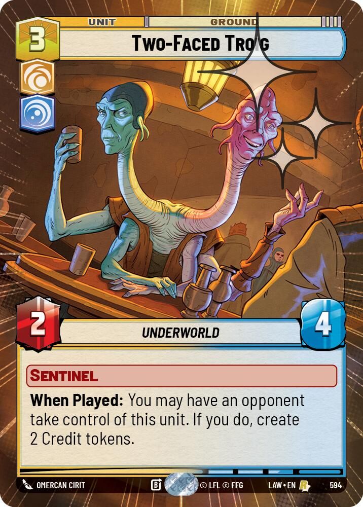 Two-Faced Troig (Hyperspace Foil)